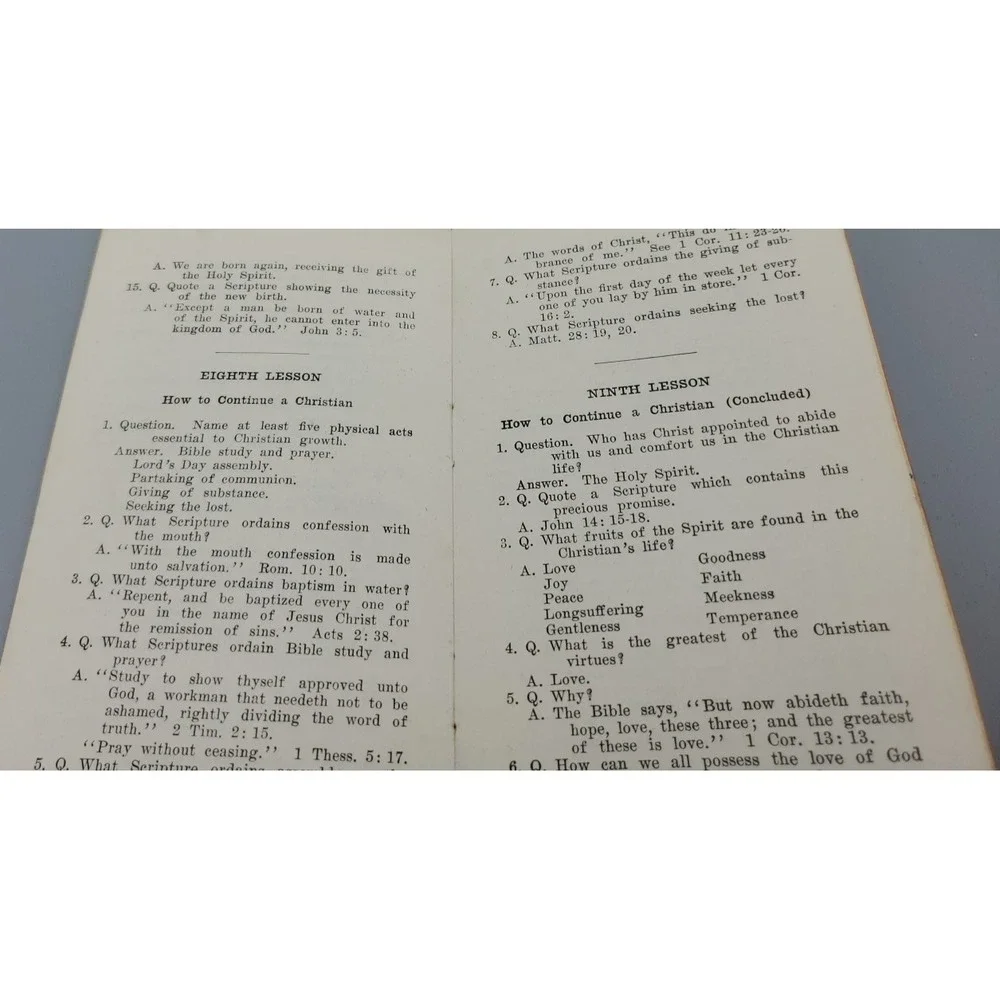 Junior Quiz Pocket Book by Murch Bible Memory Gists for boys & girls number 2979